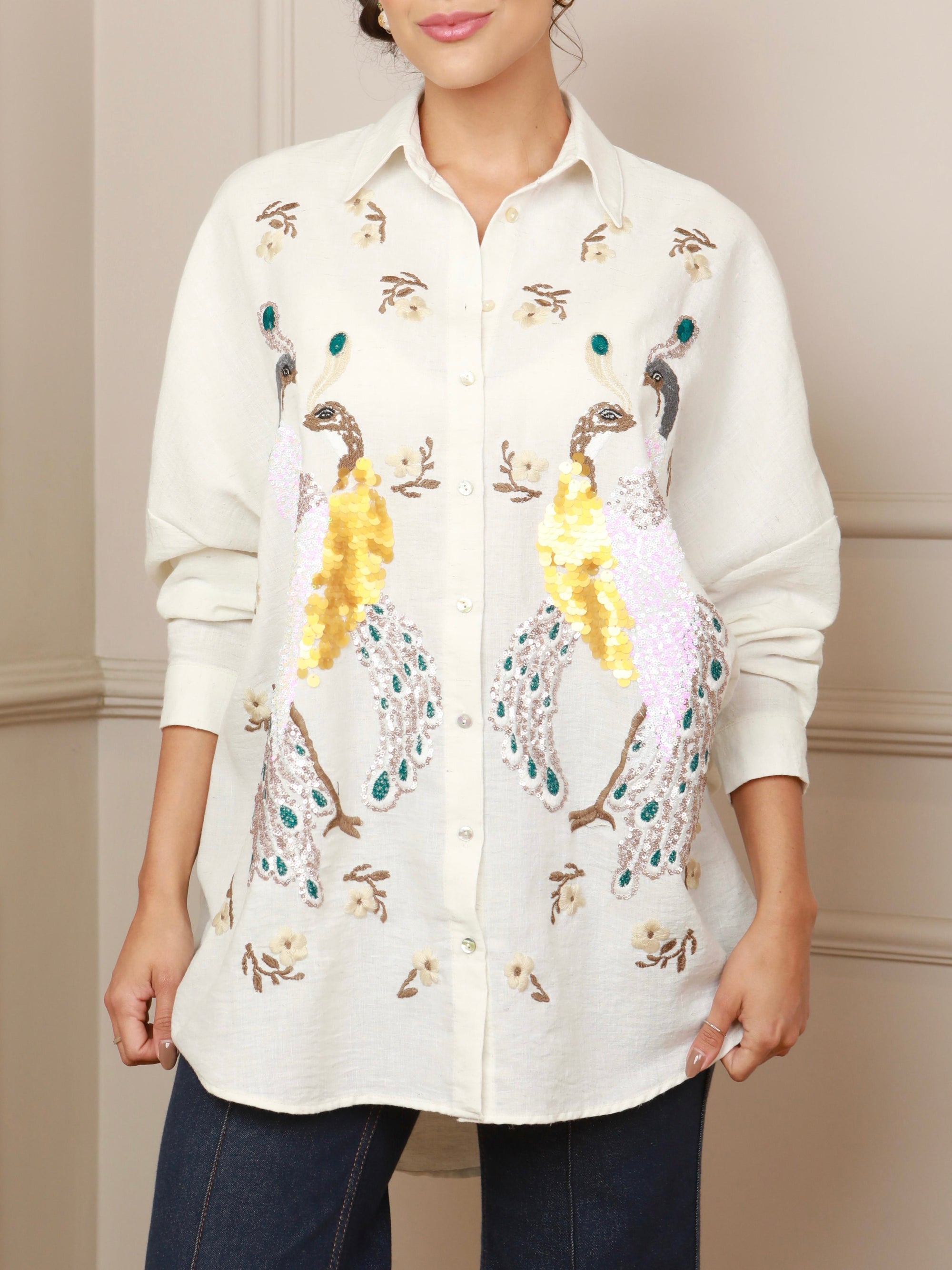 Allegra Embroidered Shirt