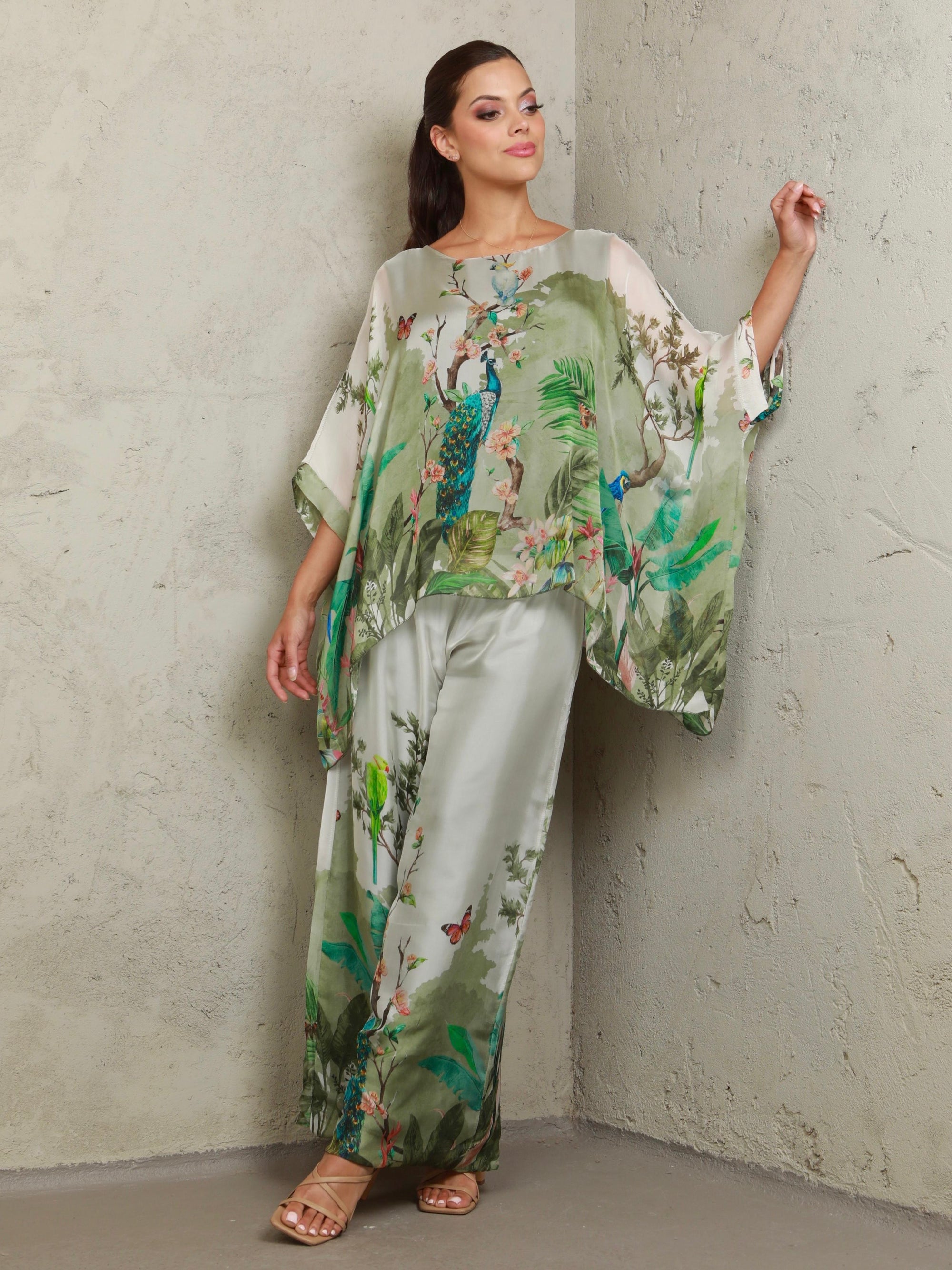 Sabina 2 Piece Silk Set