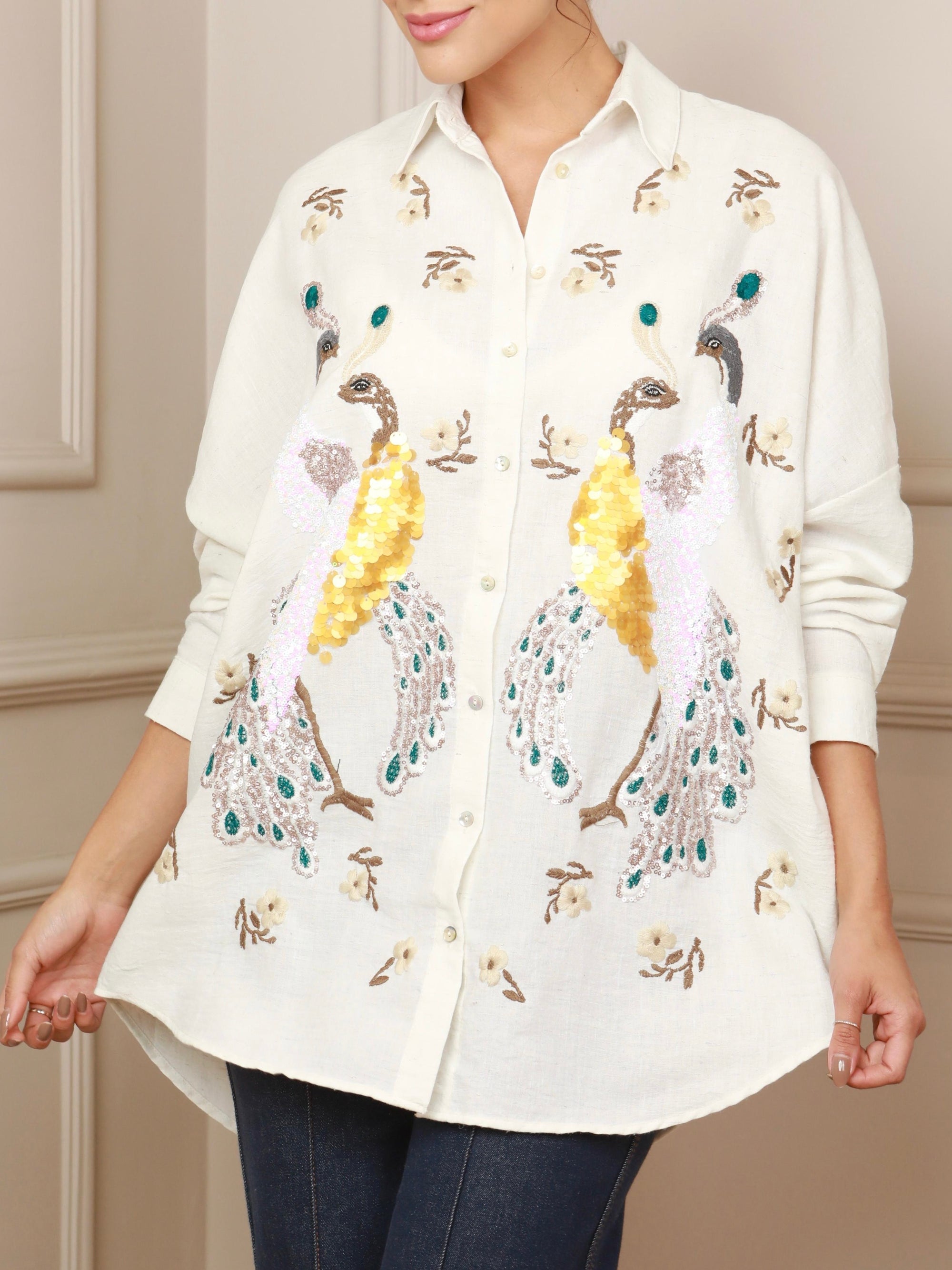 Allegra Embroidered Shirt