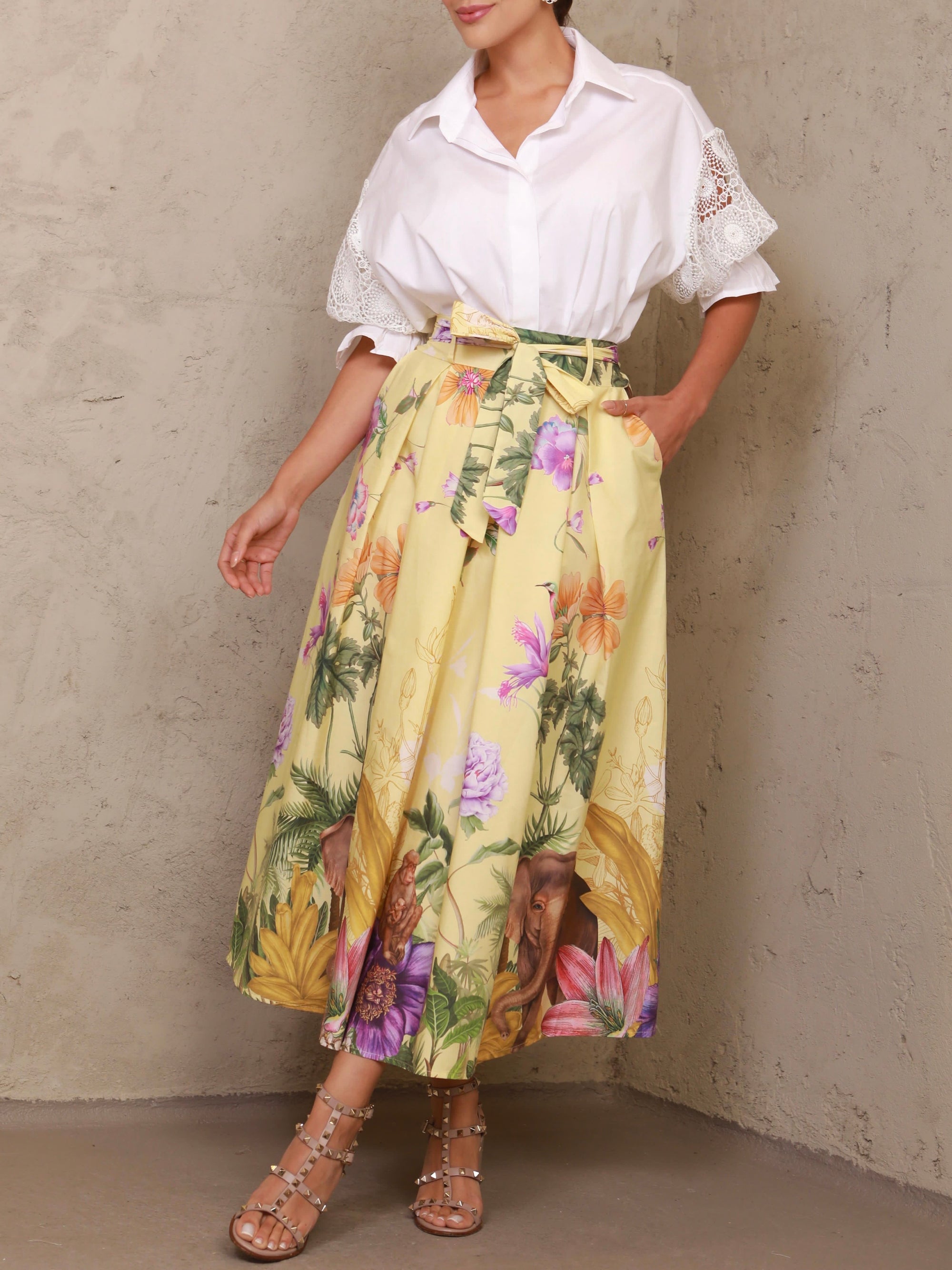 Daliah Jungle Elephant Yellow