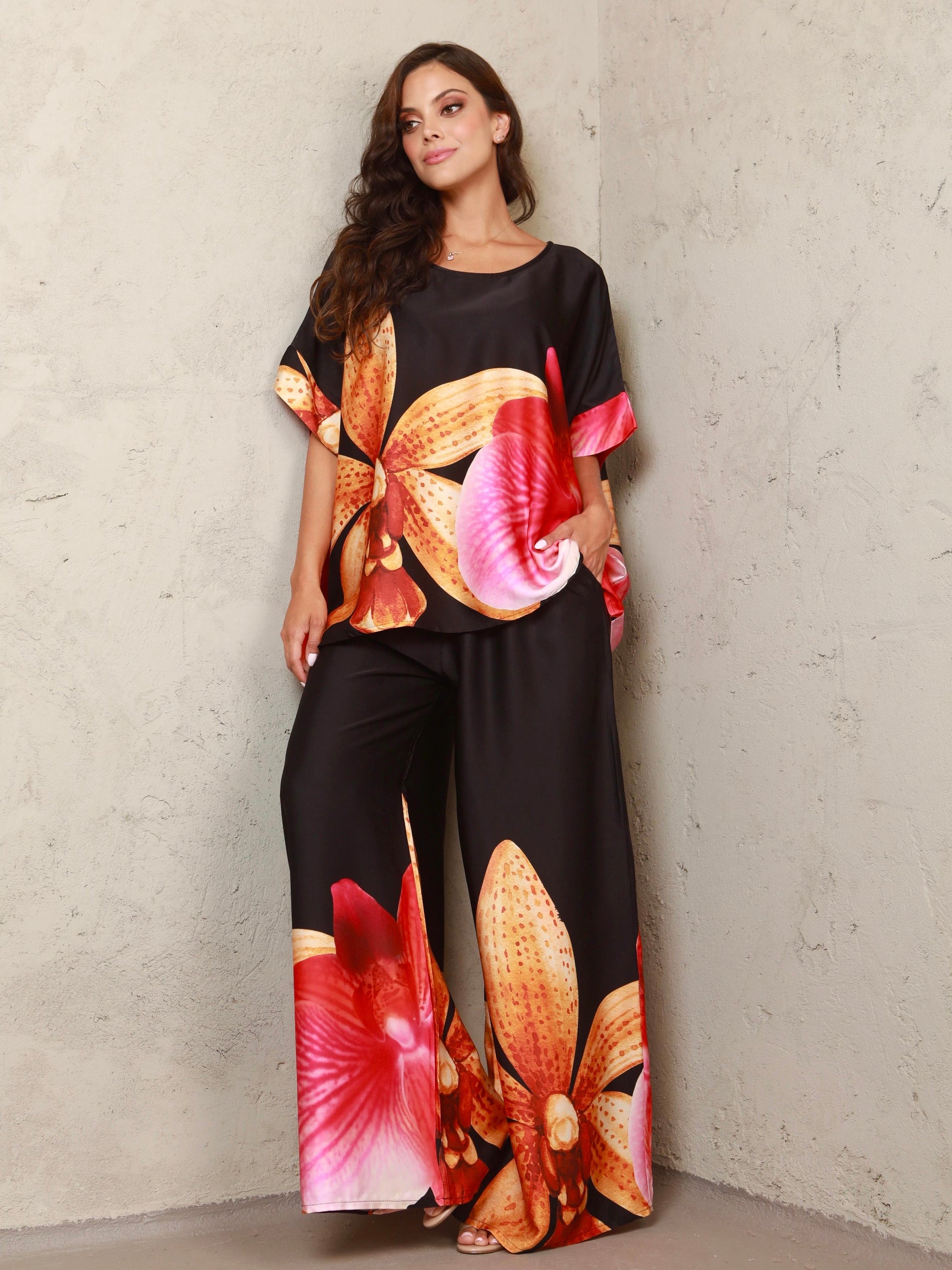 Grace Orchid Black Set