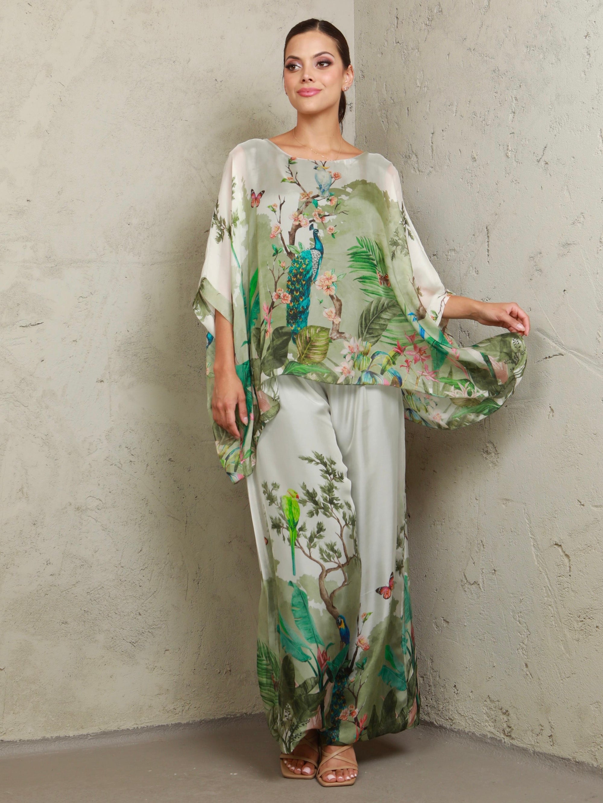 Sabina 2 Piece Silk Set