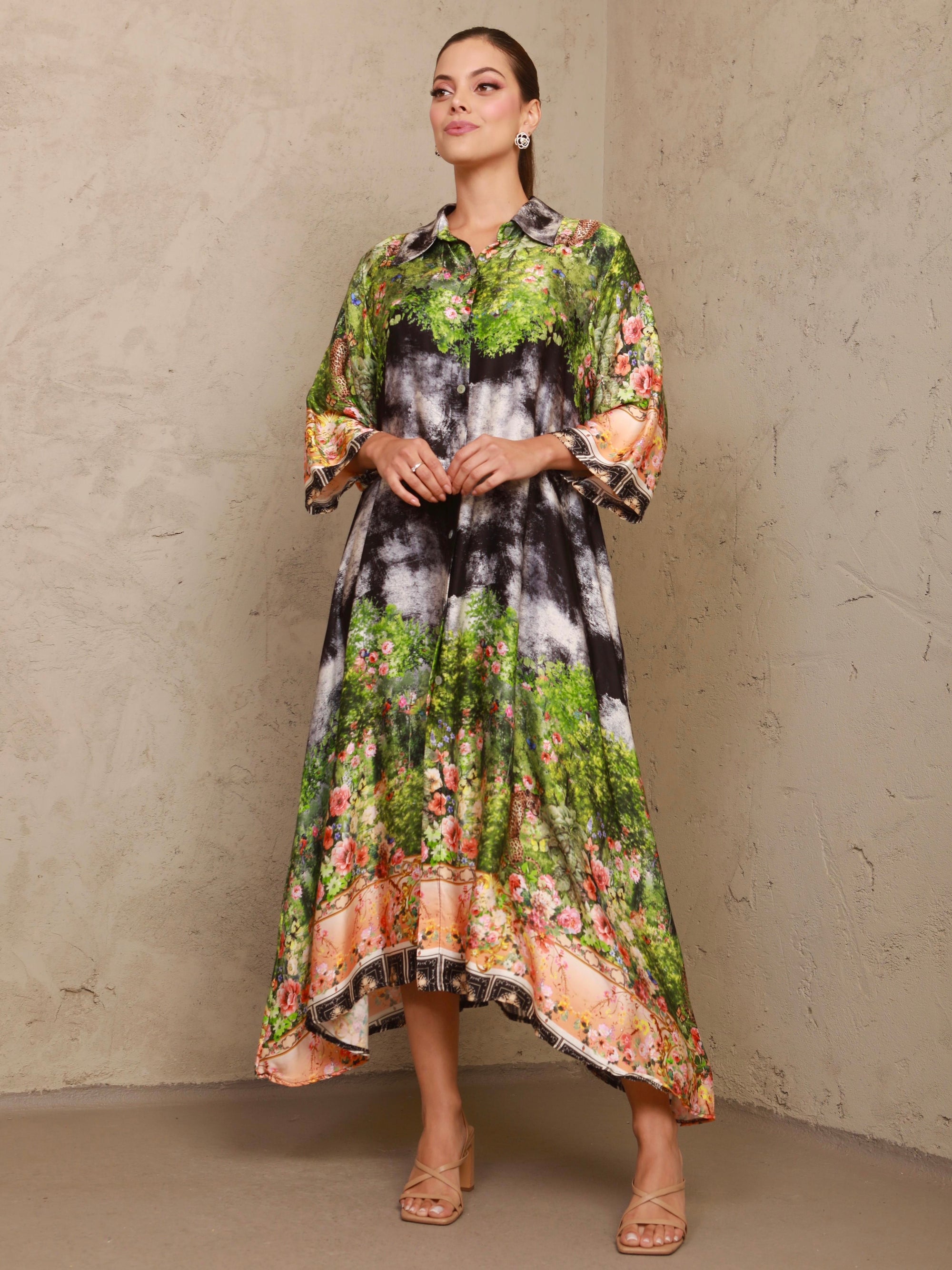 Serena Flowy Maxi Dress