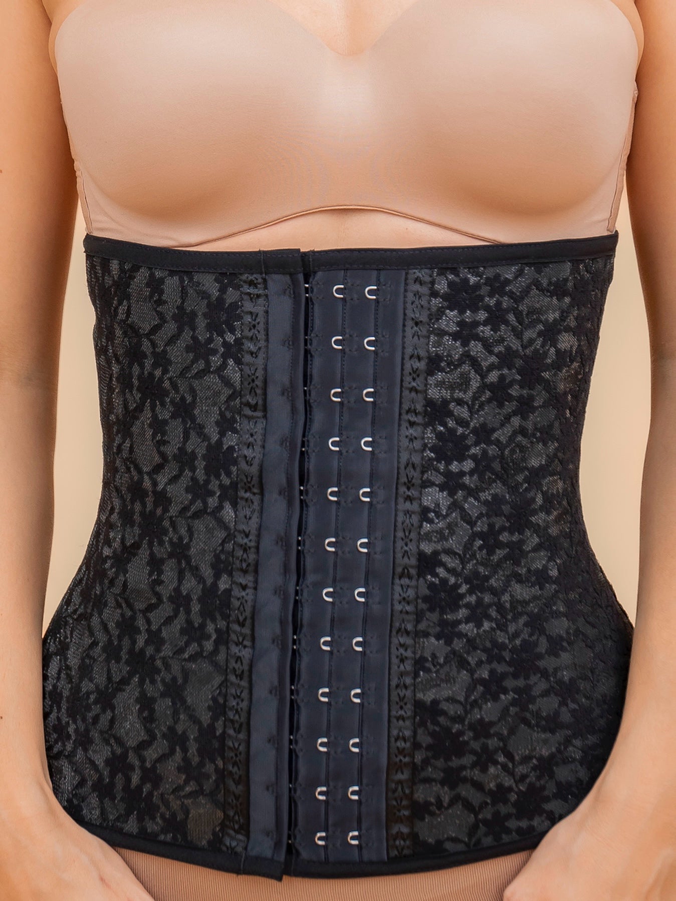 Cinturilla Lace Moldeadora Black