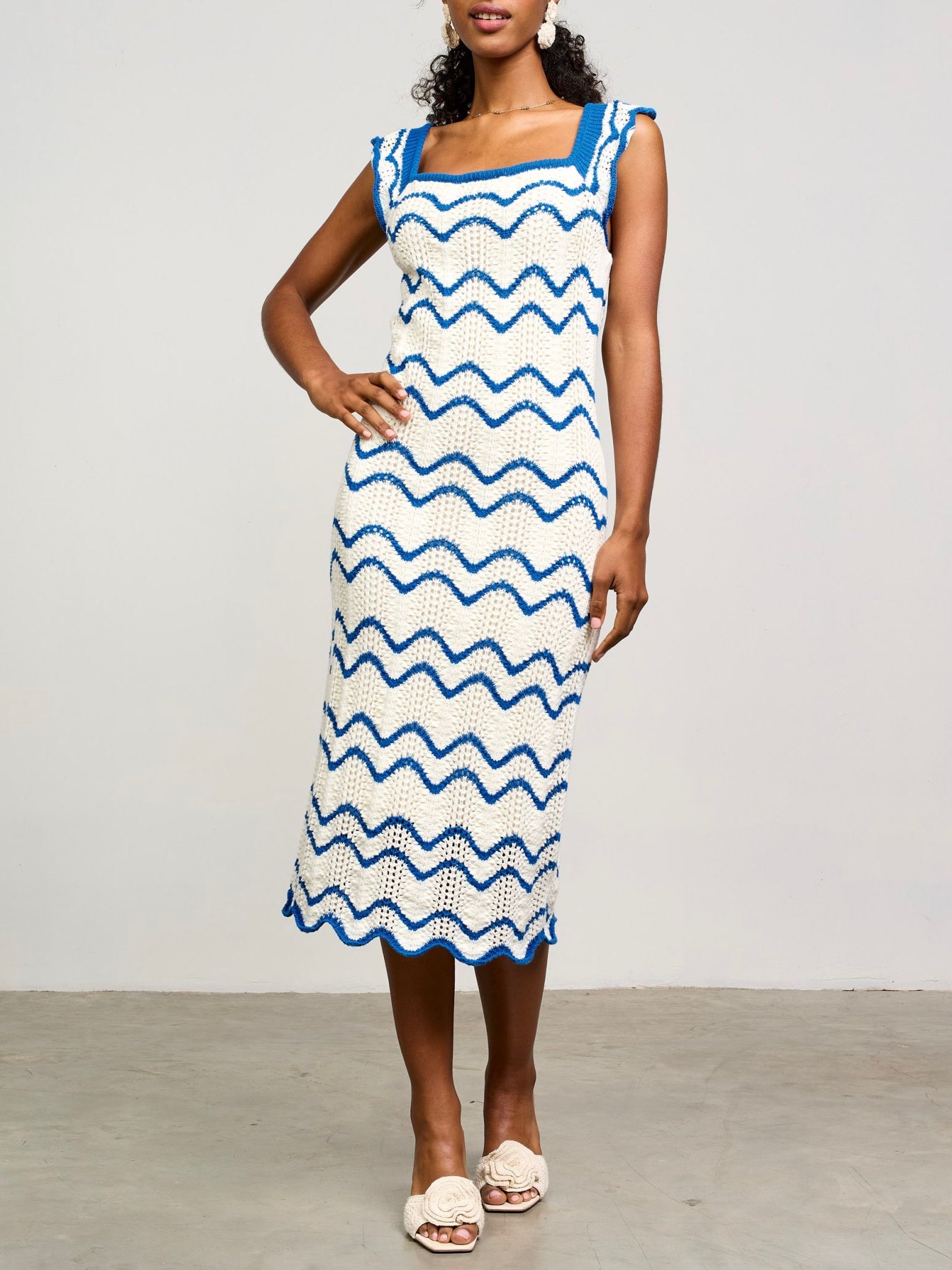 Kayla Knit Midi Dress