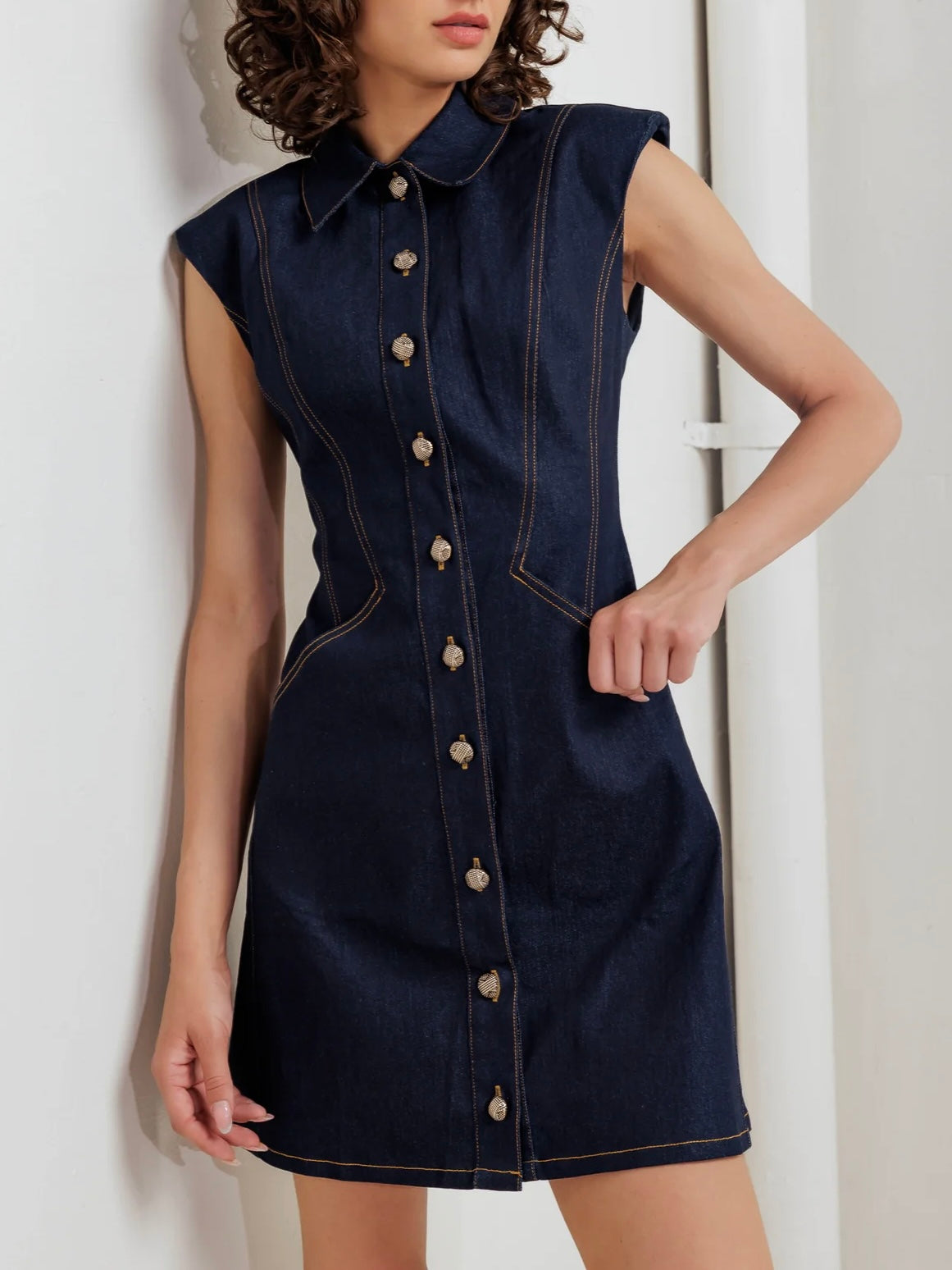 Mariane Denim Mini Dress