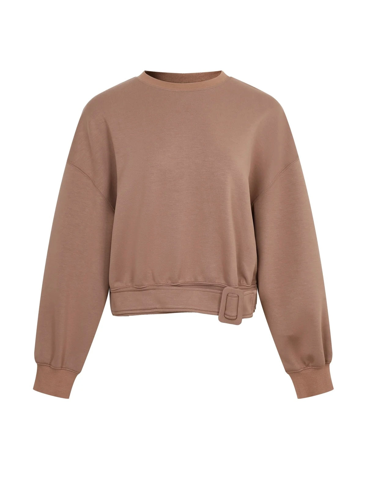 Elena Knit Sweater Dark Nude Shirt