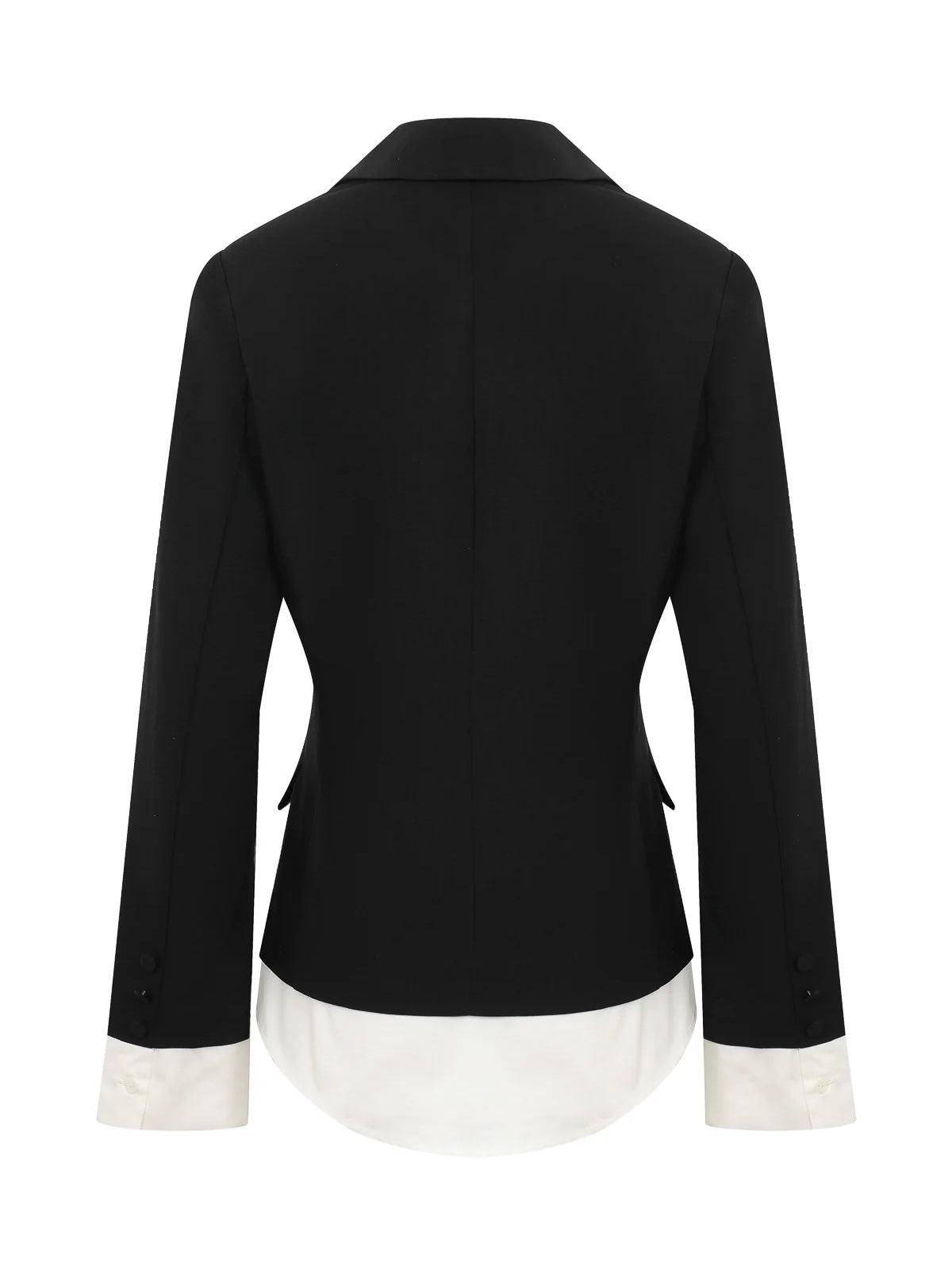 Claire Woven Blazer Black Blazer
