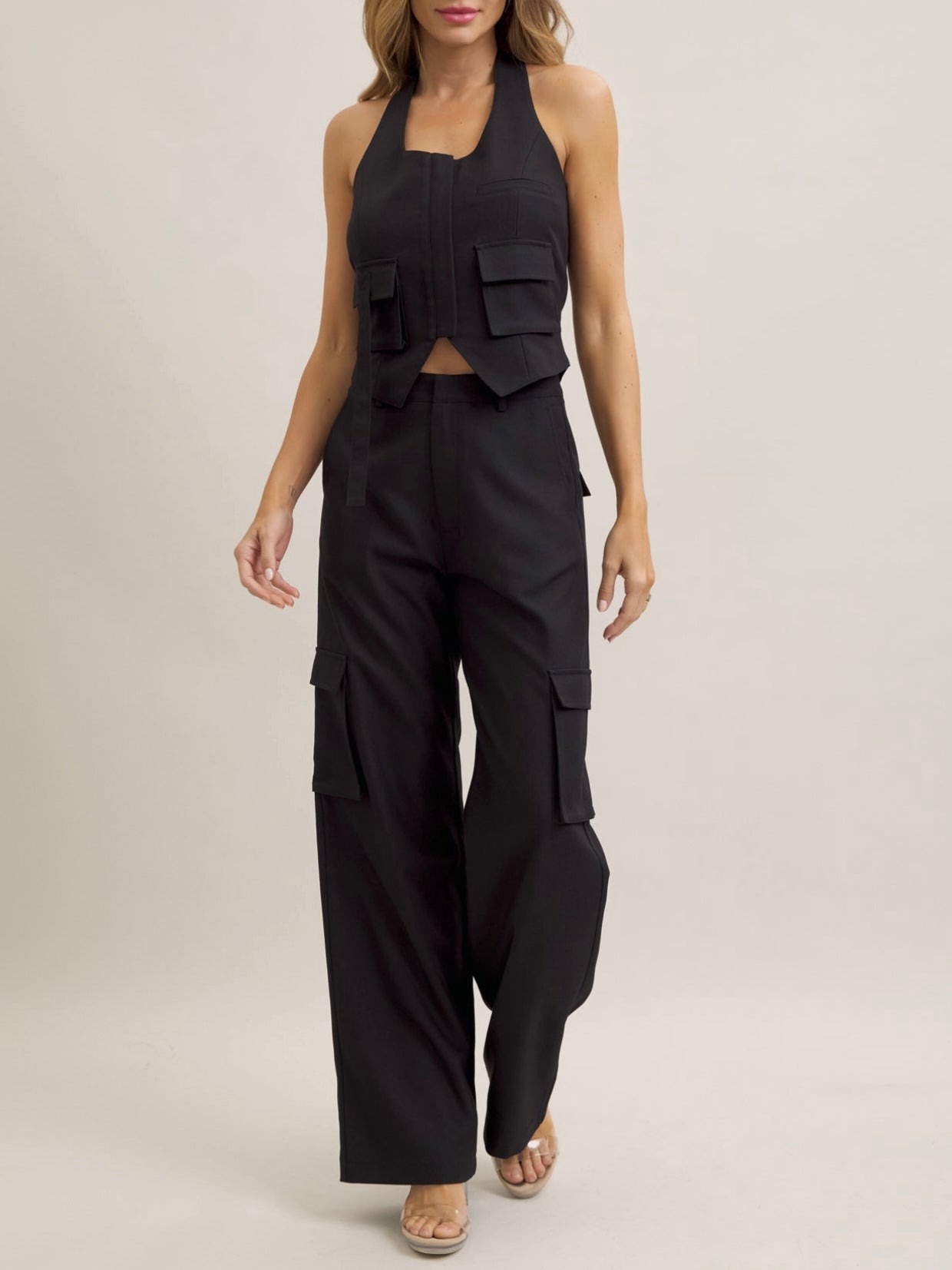 Carmen 2 Piece Black Set