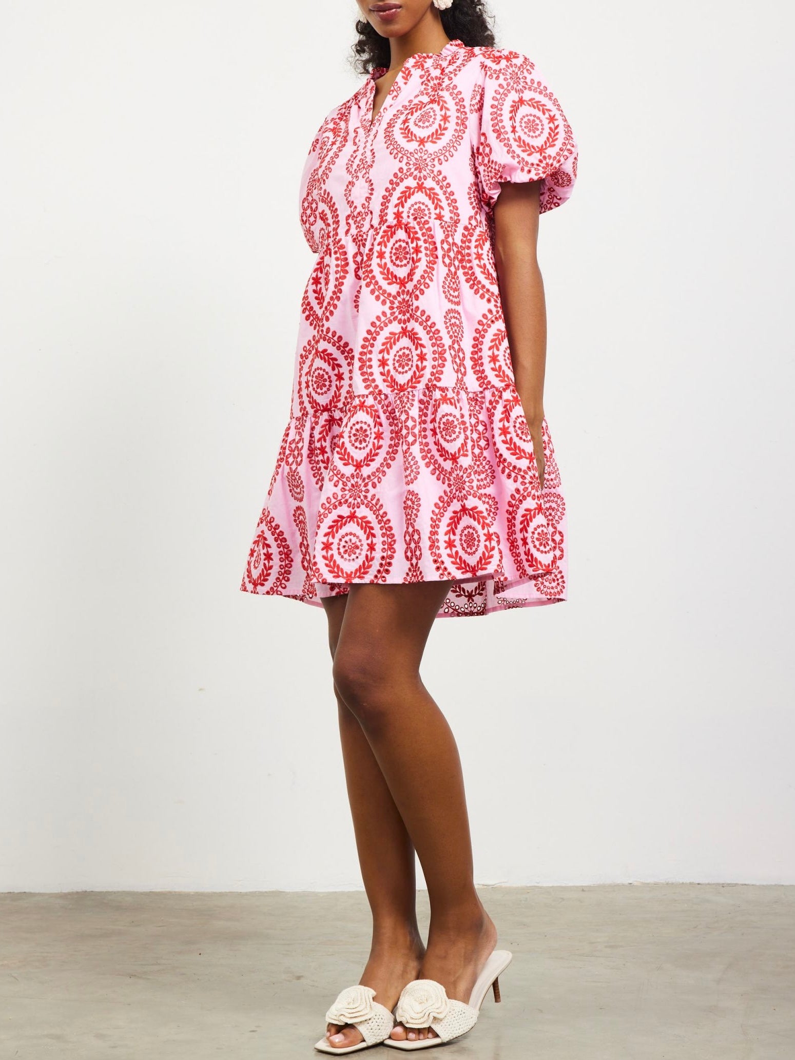 Isabela Embroidered Dress