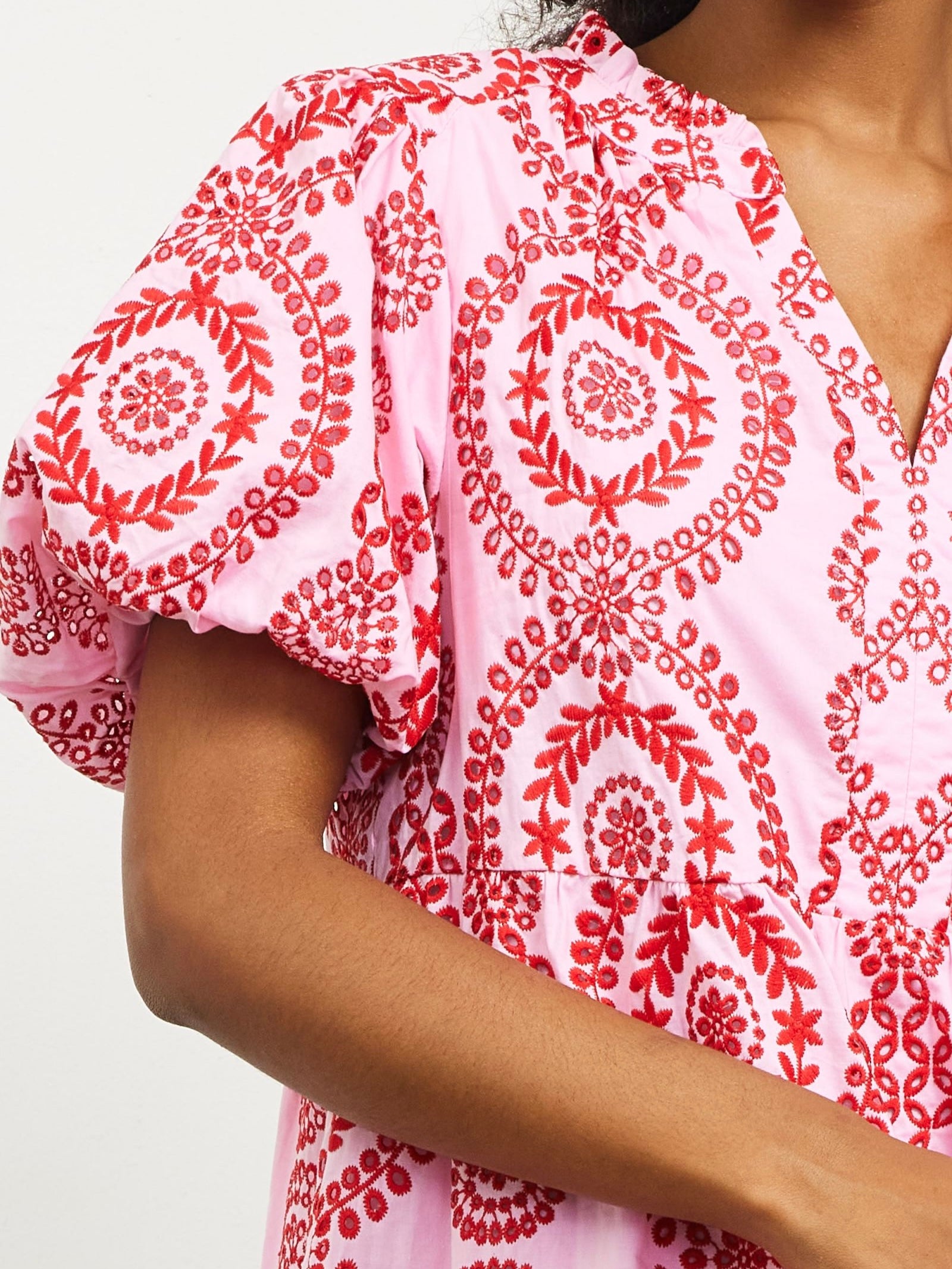 Isabela Embroidered Dress