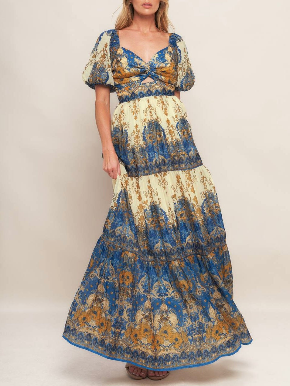 Gabrielle Woven Maxi Dress