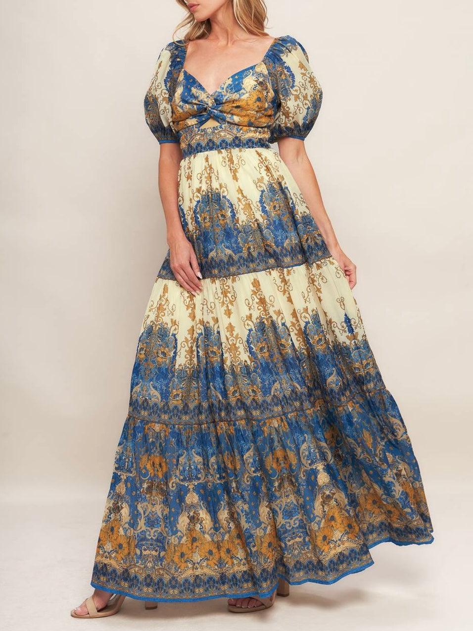 Gabrielle Woven Maxi Dress