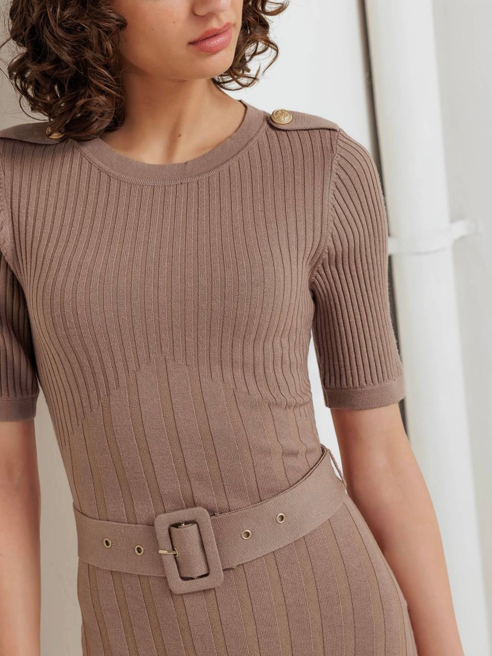 Sandra Knit Midi Dress