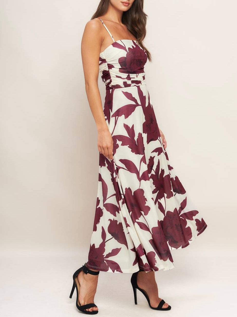 Cynthia Mesh Midi Dress