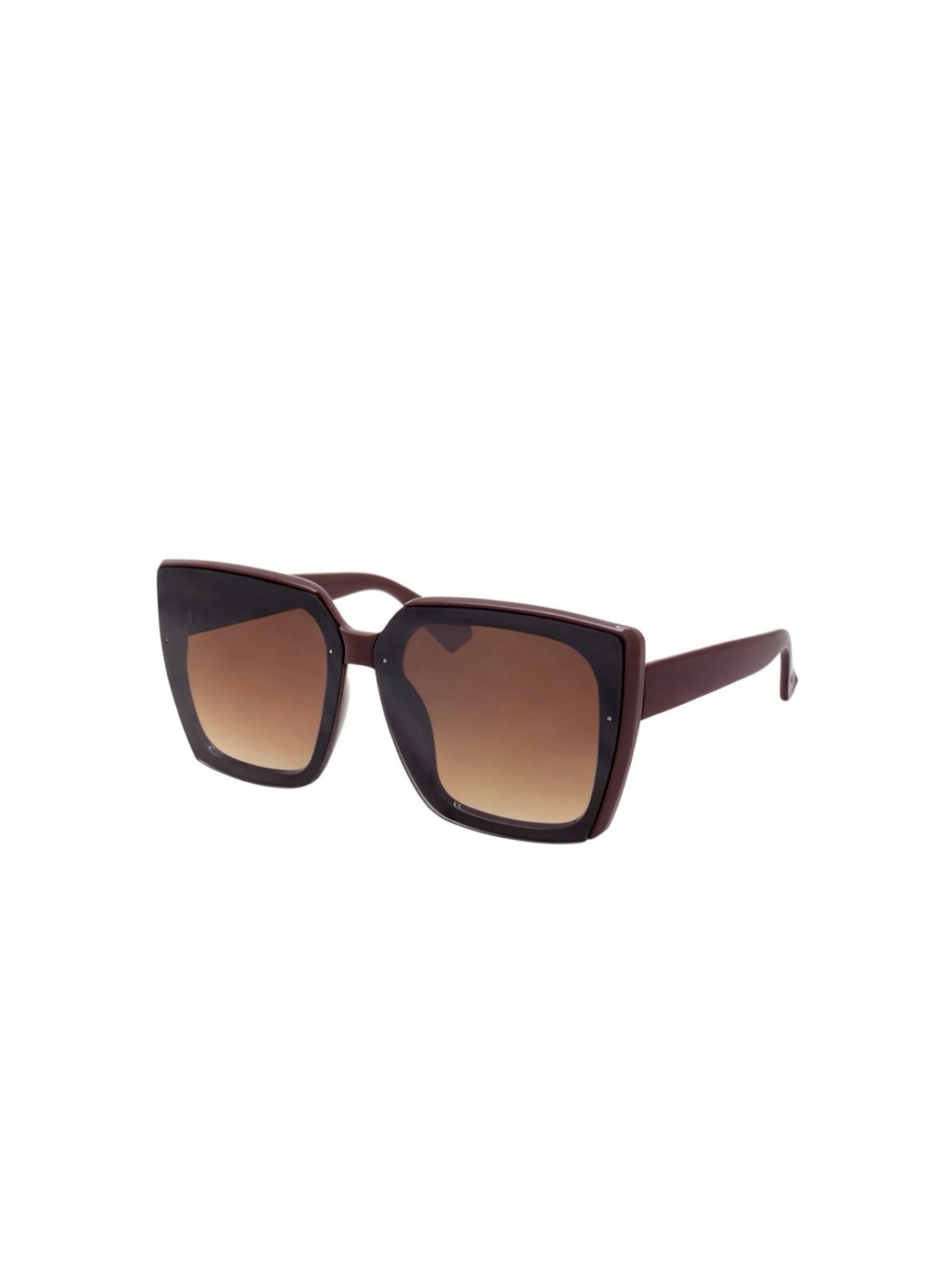 Oversized Frame Square Sunglasses