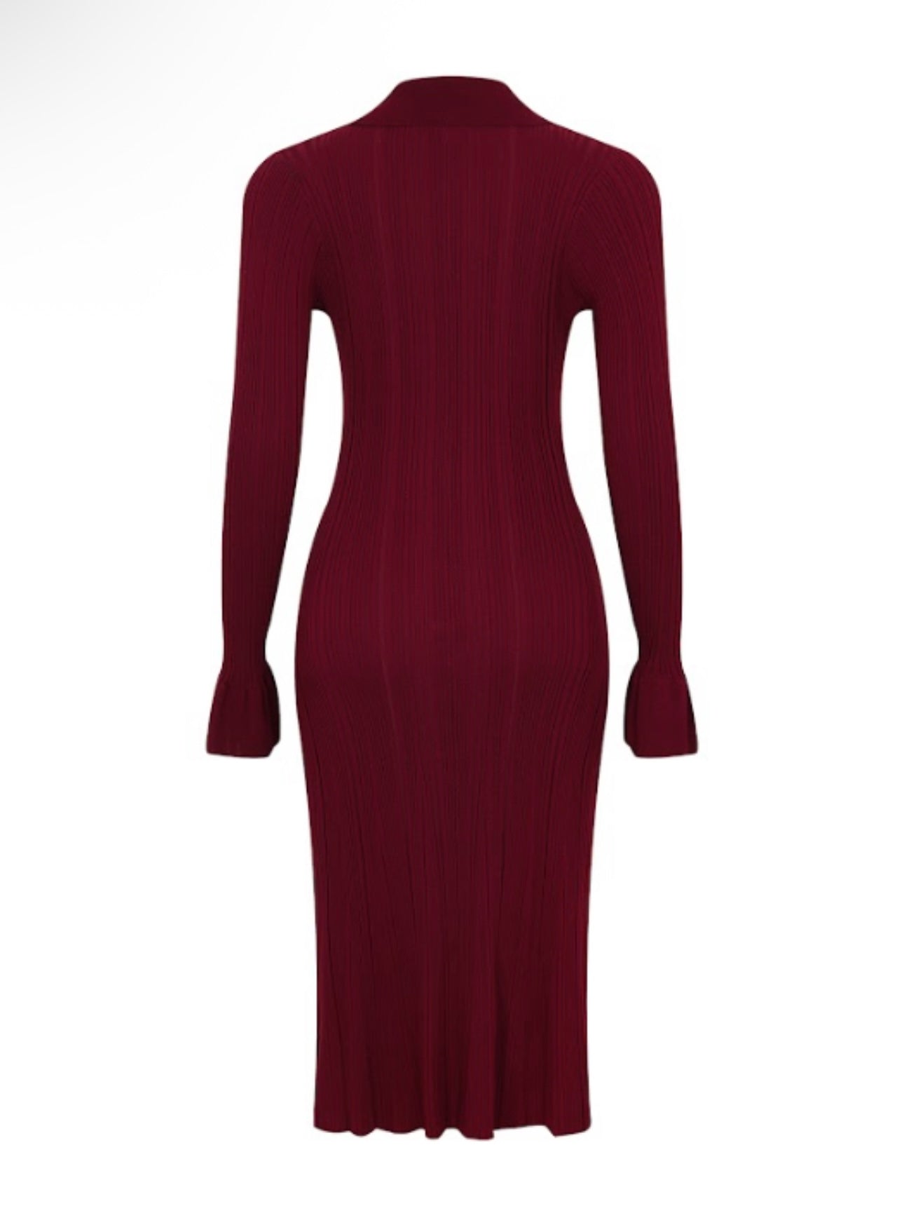 Martina Rib Knit Midi Dress