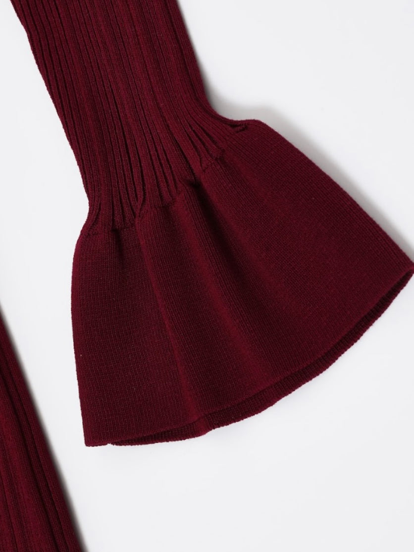 Martina Rib Knit Midi Dress