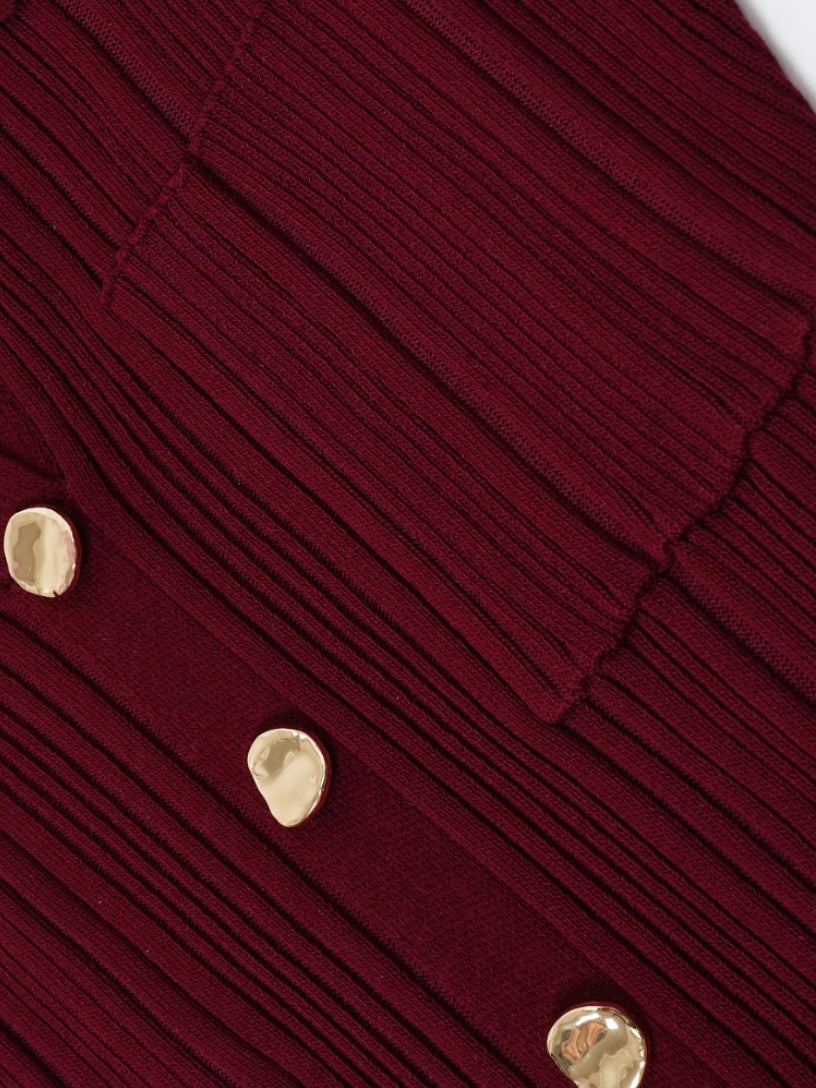 Martina Rib Knit Midi Dress