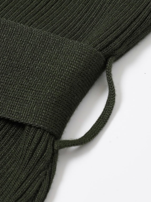 Loren Knit Midi Slate Grey Dress