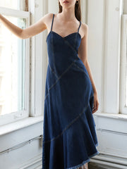 Marifer Asymmetric Denim Dress