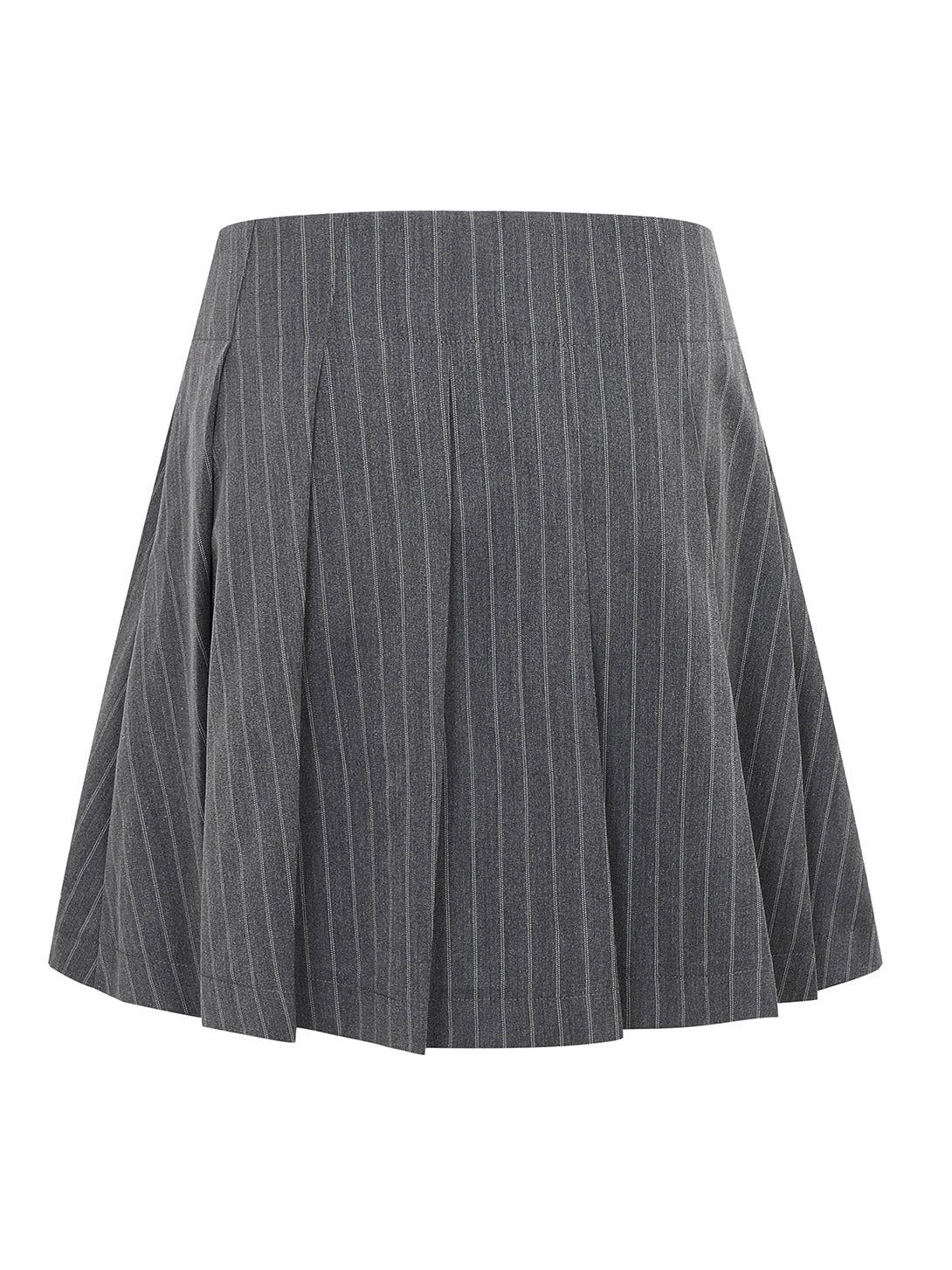 Nidia Pleated Stripe Skirt