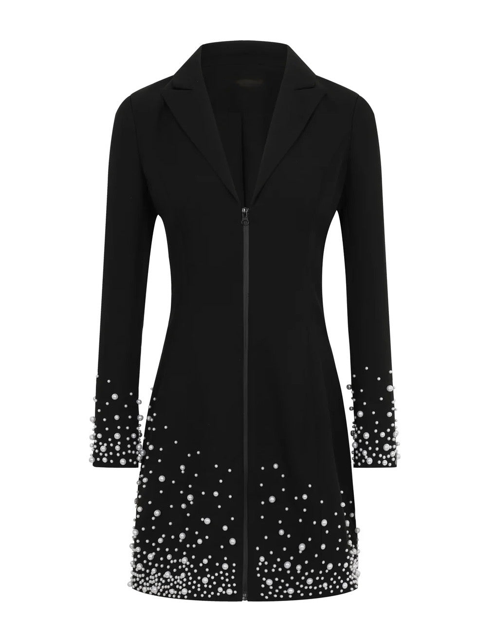 Brissa Pearl Embellished Dress