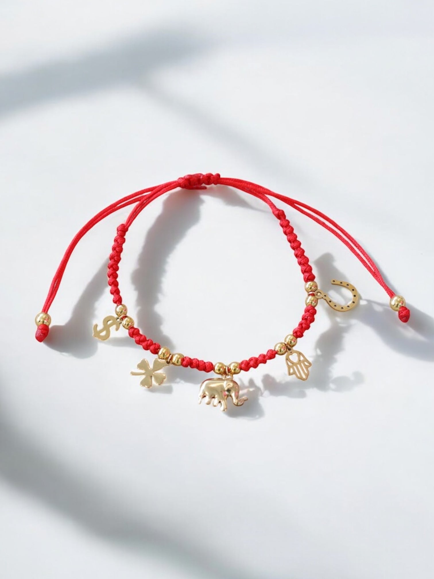 Golden Wishes Charms Bracelet