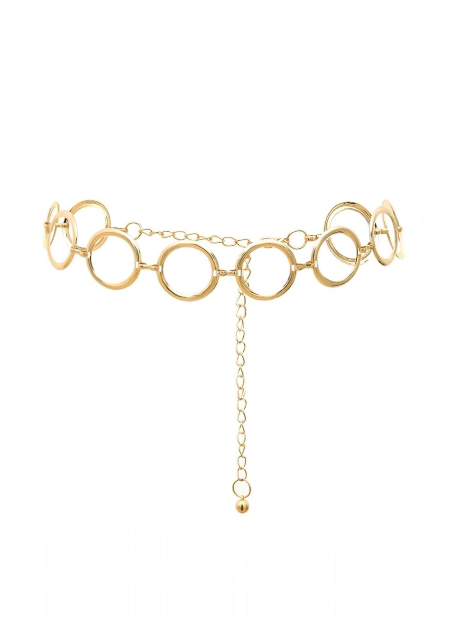 Simple Hoop Link Chain Belt