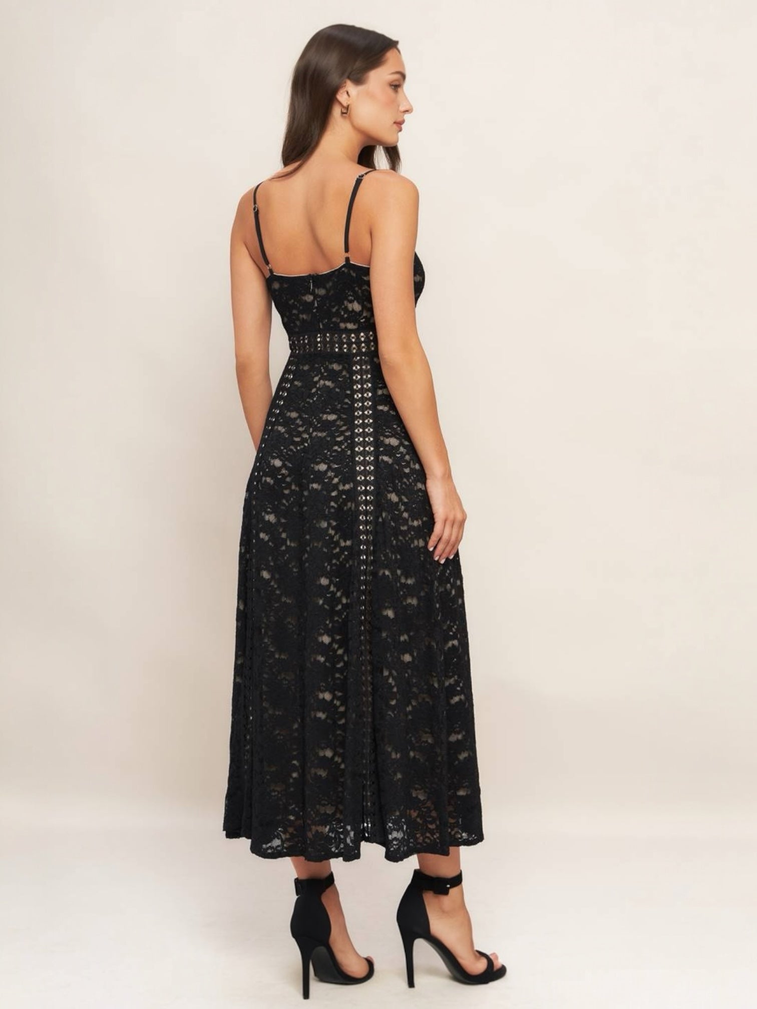 Lourdes Woven Lace Dress