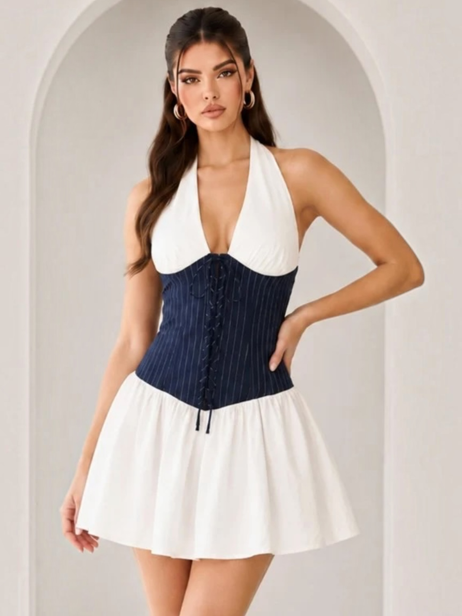 Eloise Corset Mini Dress – Beashion Boutique