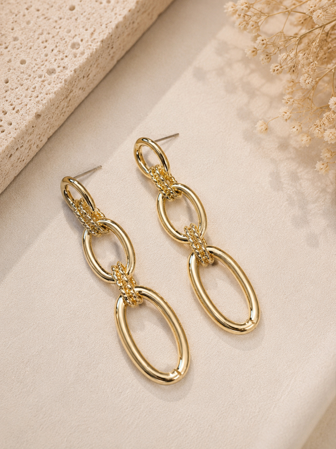 Linked Elegance Earrings