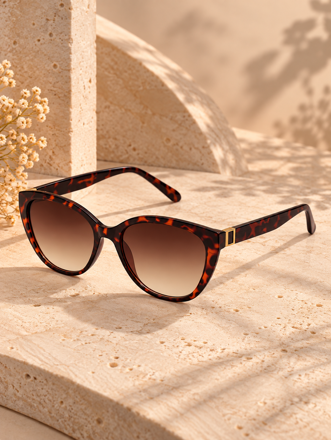 Vittoria Cat Eye Tortoise Sunglasses