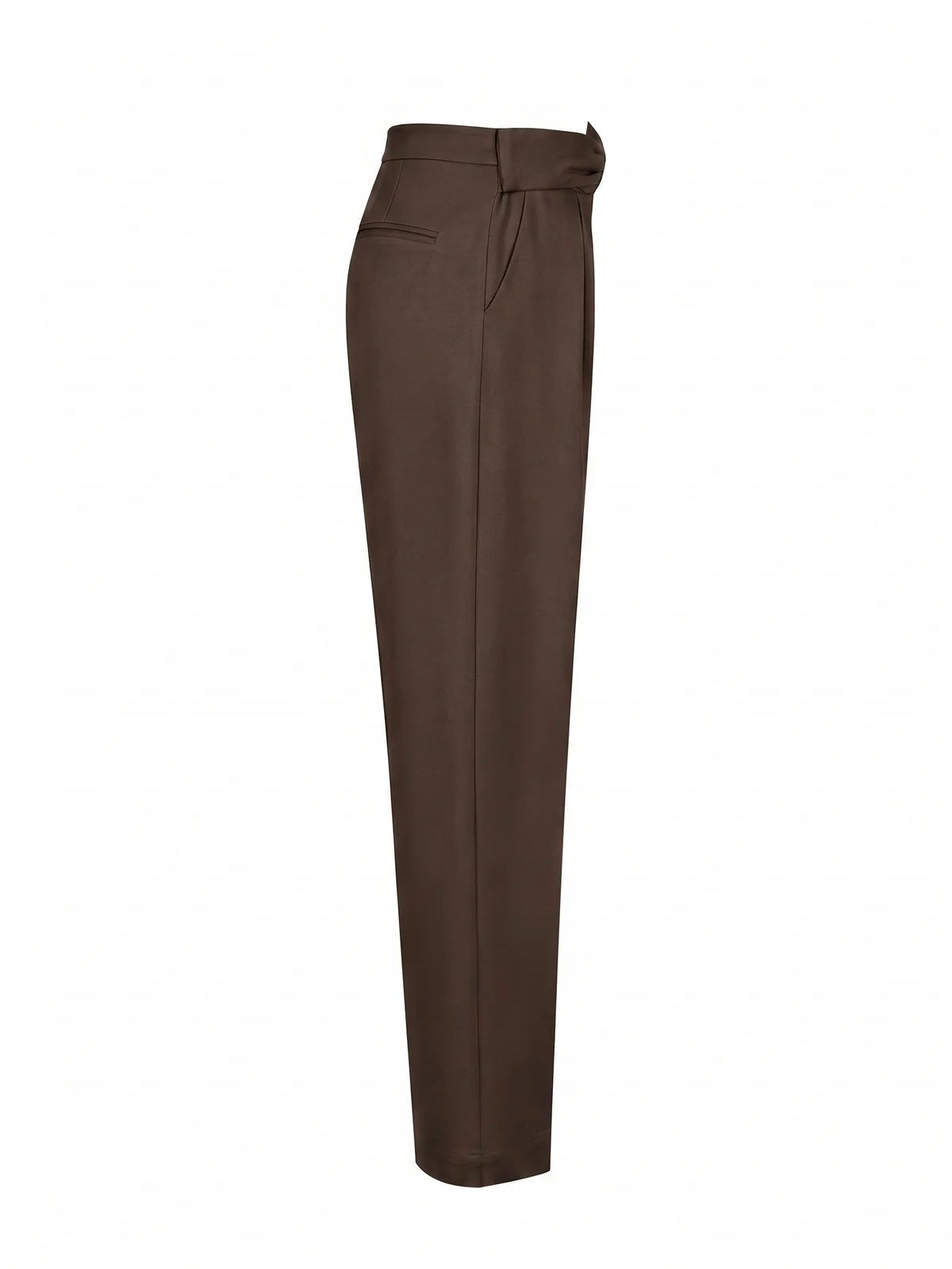 Amelle Woven Brown Pants