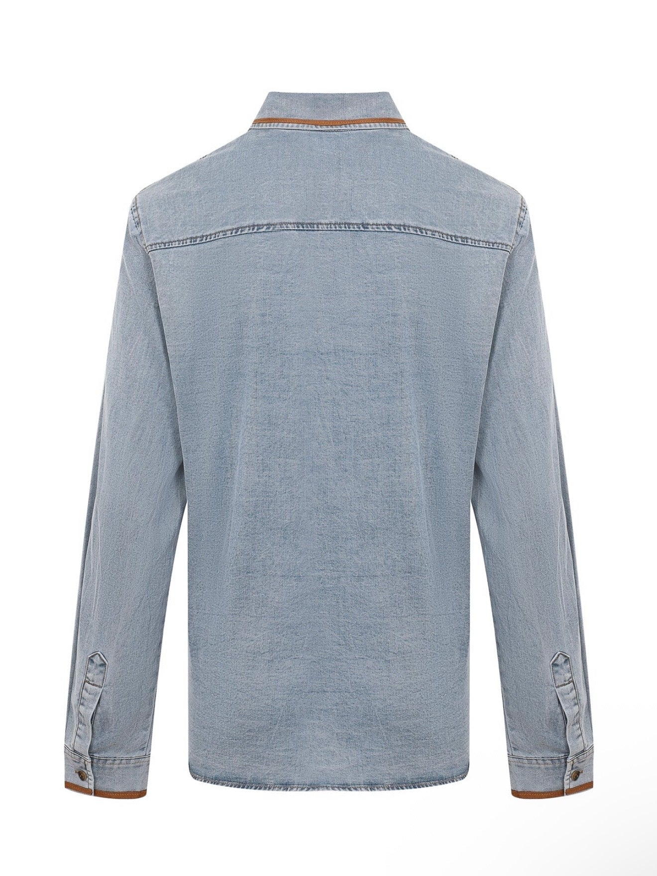 Romina Wild bloom Denim Shirt Top