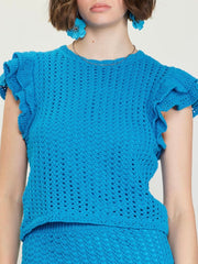 Melanie Crochet Top