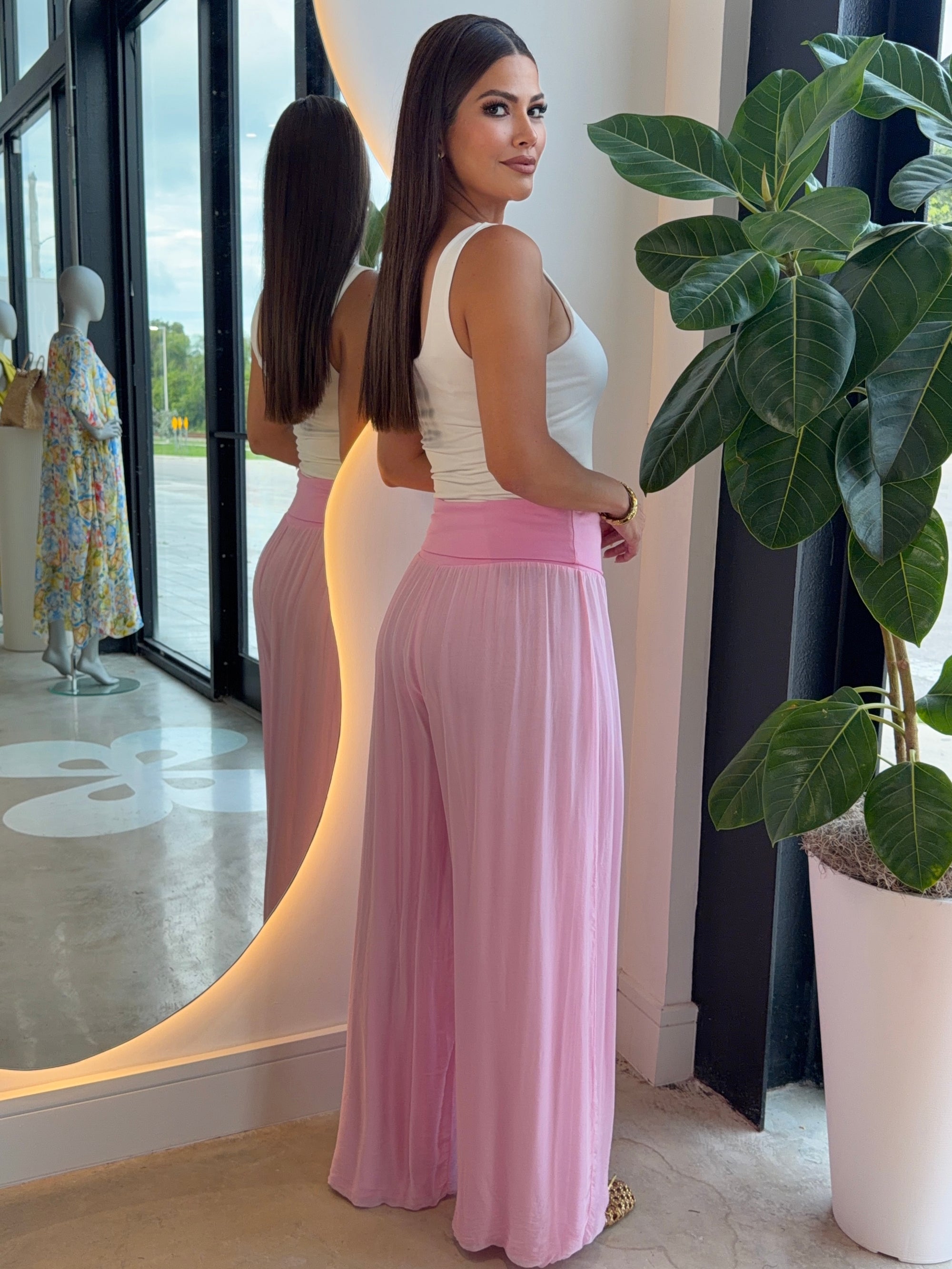 Elia Silk Baby Pink Bottoms