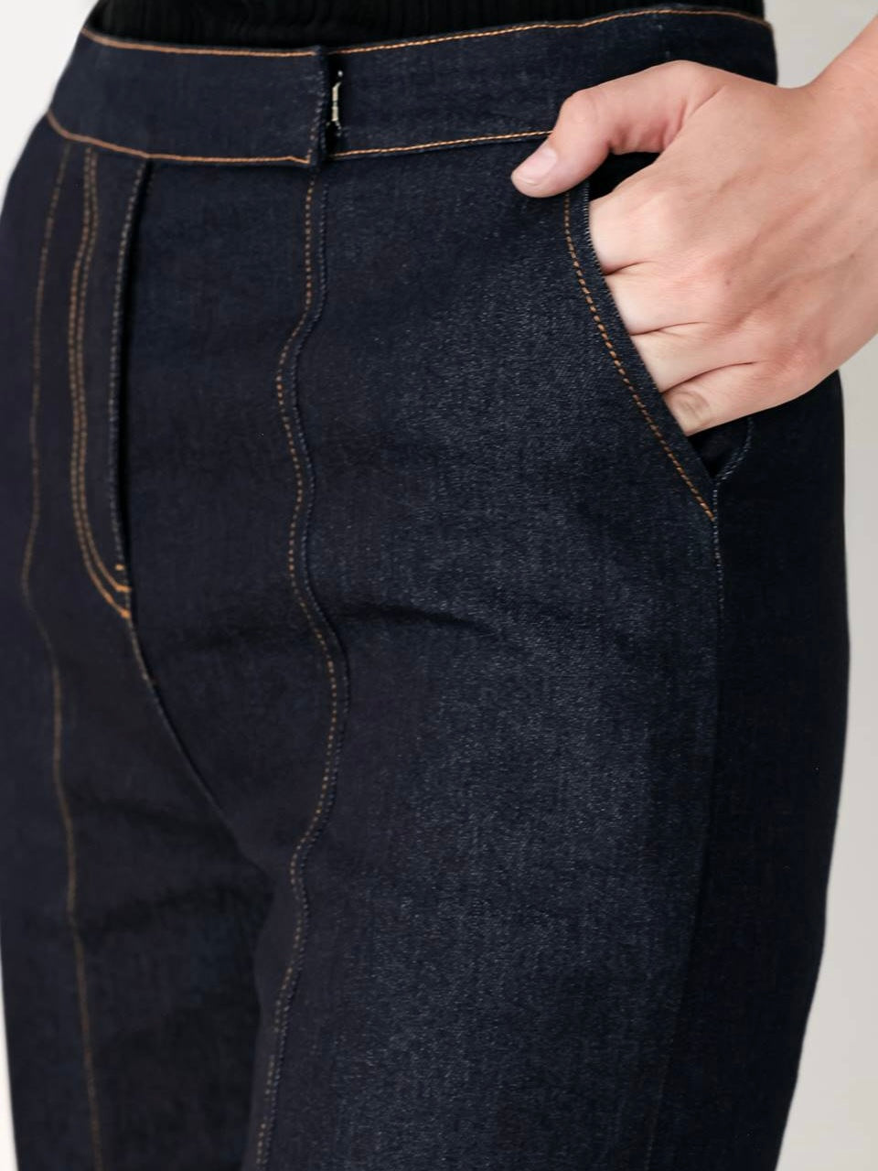Clarissa Top &amp; Pants Denim Set