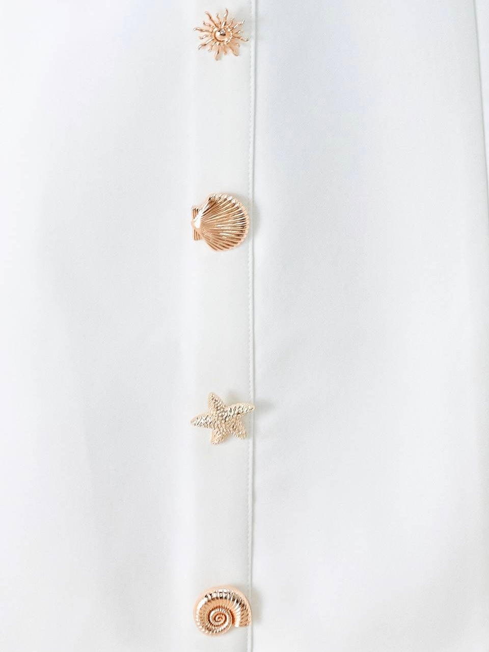 Lidia Woven White Dress