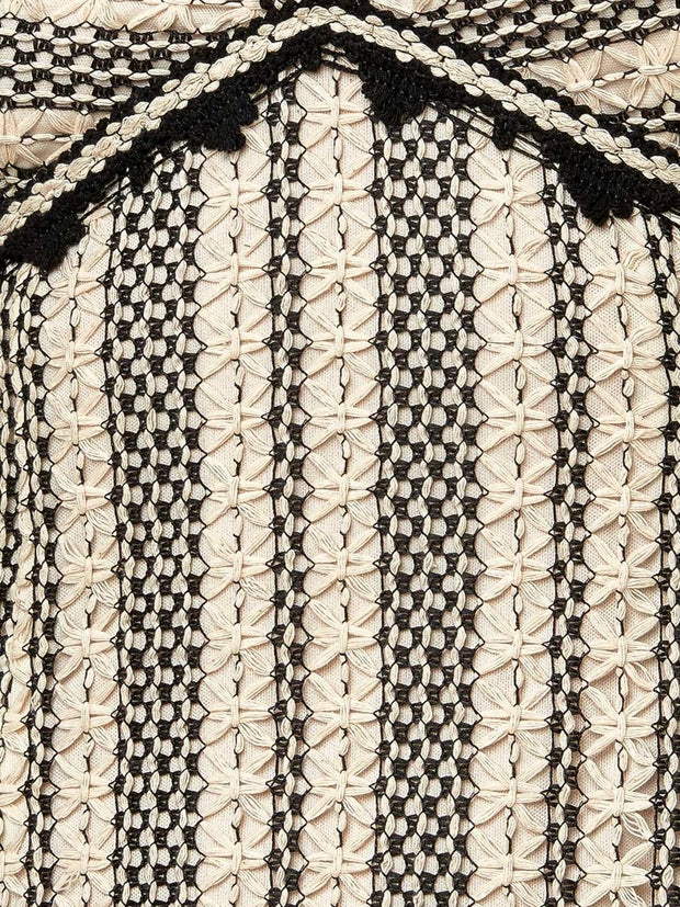 Berenice Crochet Lace Midi Dress