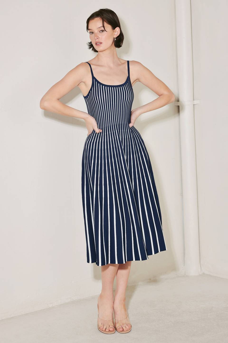 Mafer Sweater Knit Midi Dress