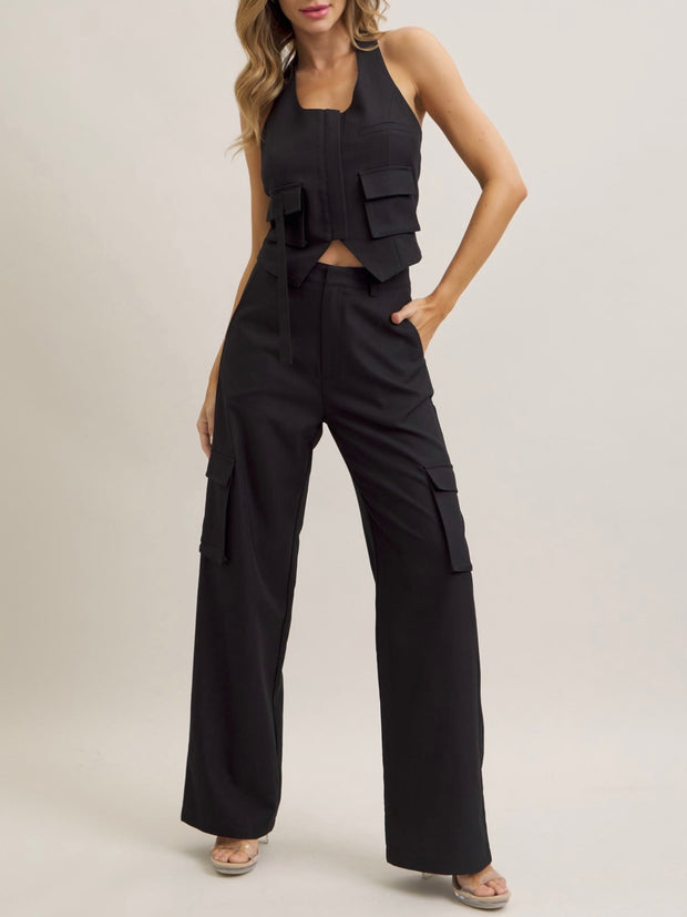 Carmen 2 Piece Black Set