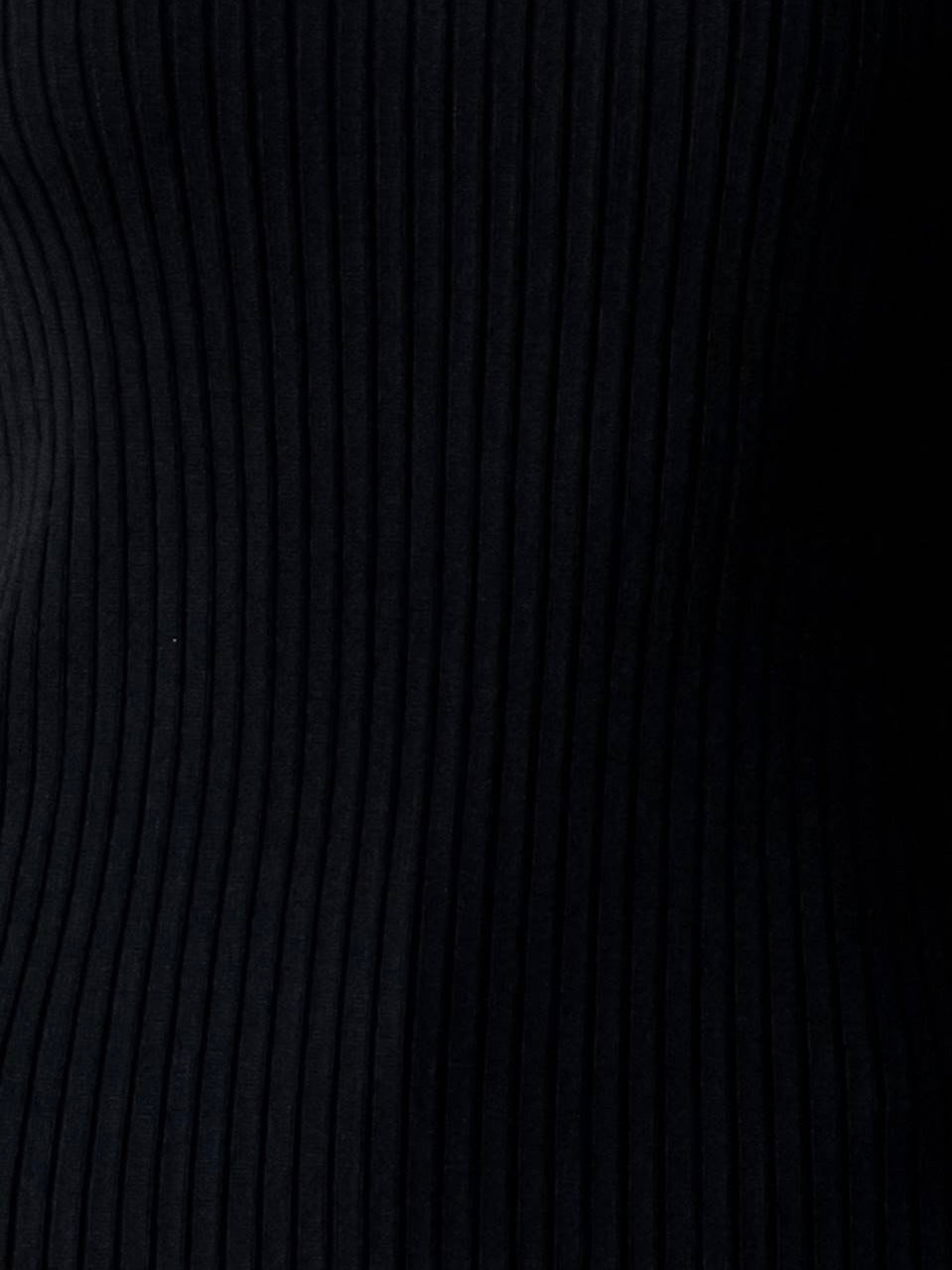 Julie Sweater Knit Black Top