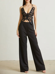 Thalia Butterfly Top & Pant Set