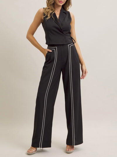Joselyn 2 Piece Black Set