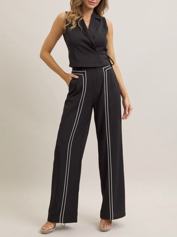 Joselyn 2 Piece Black Set