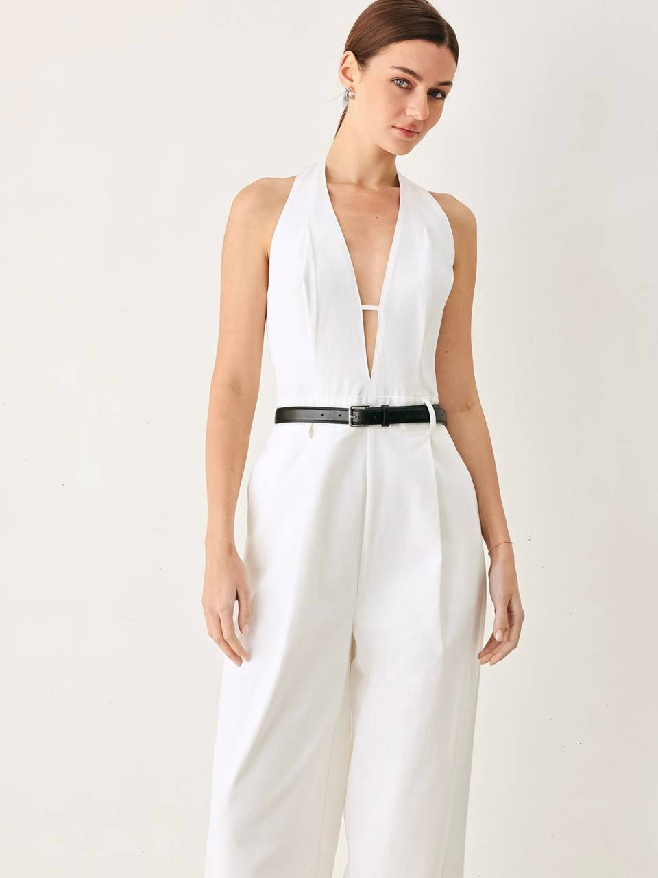 Layla Woven Rose Jumpsuit