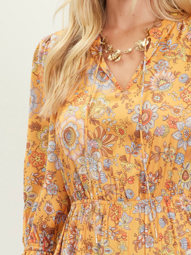 Monica Woven Maxi Dress