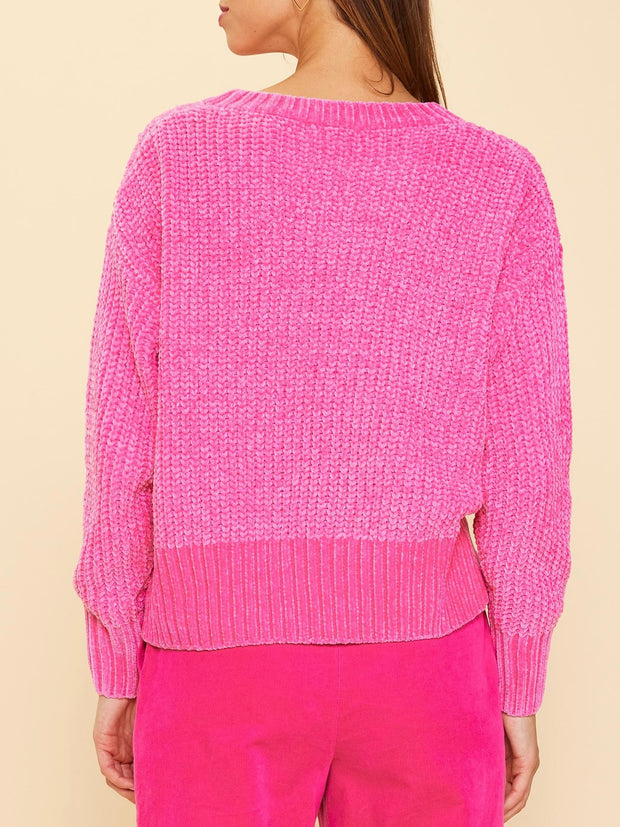 Greta Chenille Classic Sweater