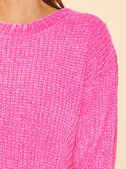 Greta Chenille Classic Sweater